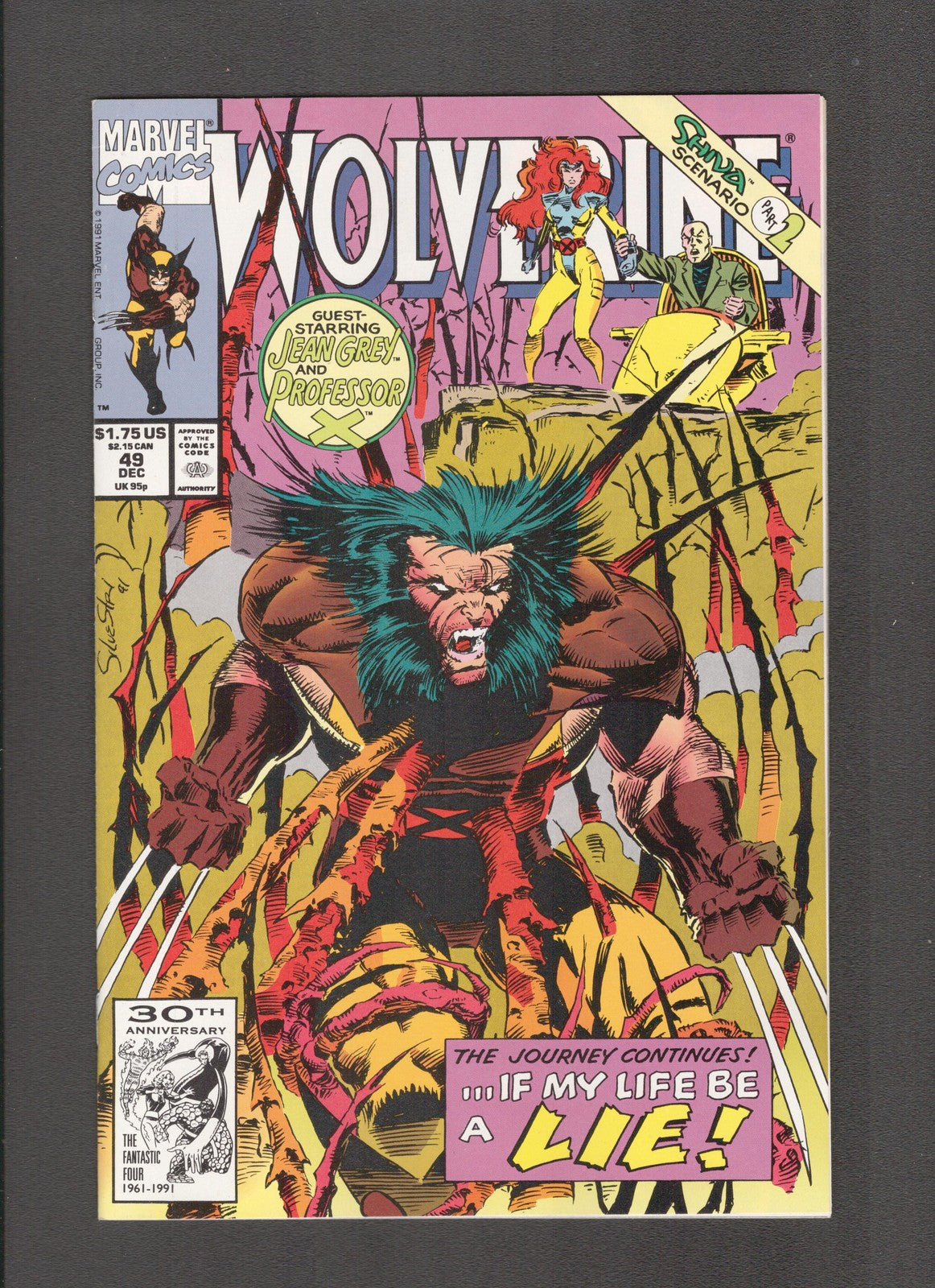 Wolverine #49 (1991) Larry Hama, Marc Silvestri Marvel Comics