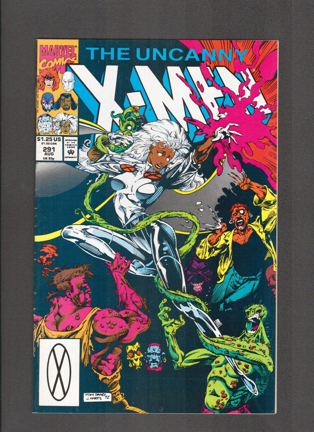 Uncanny X-Men #291 (1992) Tom Rainey Marvel Comics
