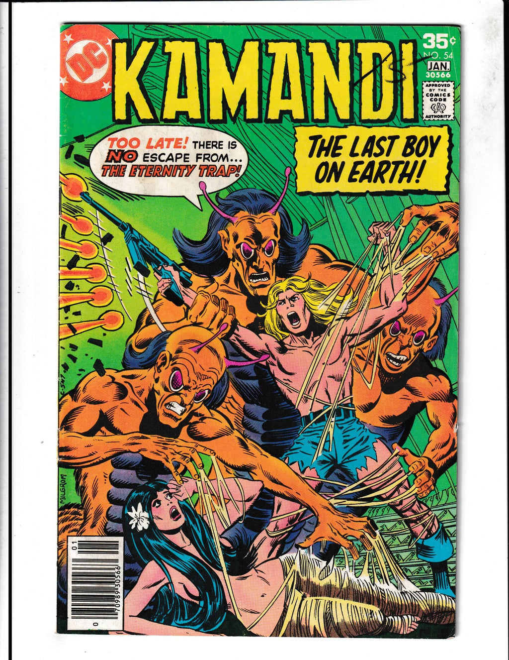 Kamandi, The Last Boy On Earth #54 (1978) DC Comics
