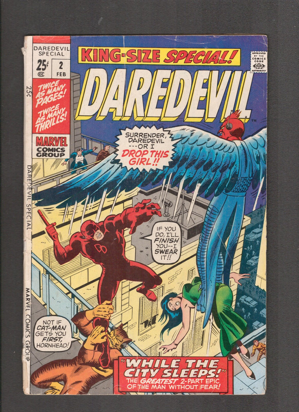 Daredevil King-Size Special #2 (1971) Wally Wood Marvel Comics