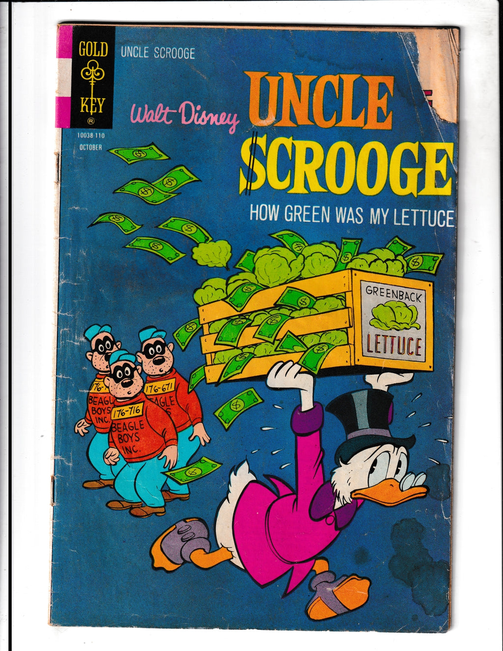 Uncle Scrooge #95 (1971) Gold Key Comics