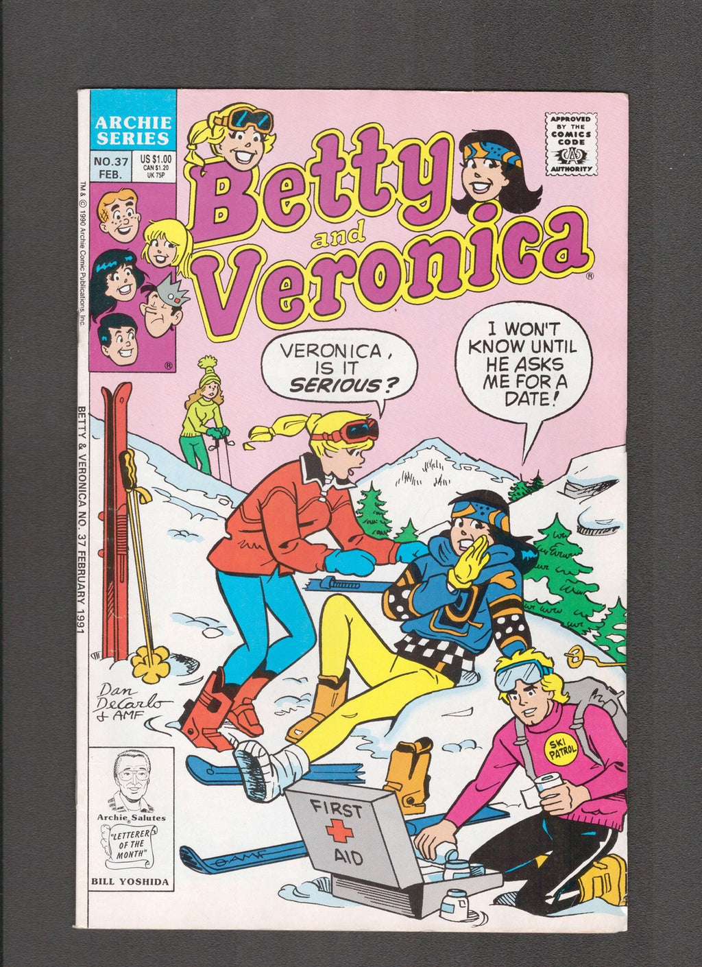 Betty and Veronica #37 (1990) Archie Comics