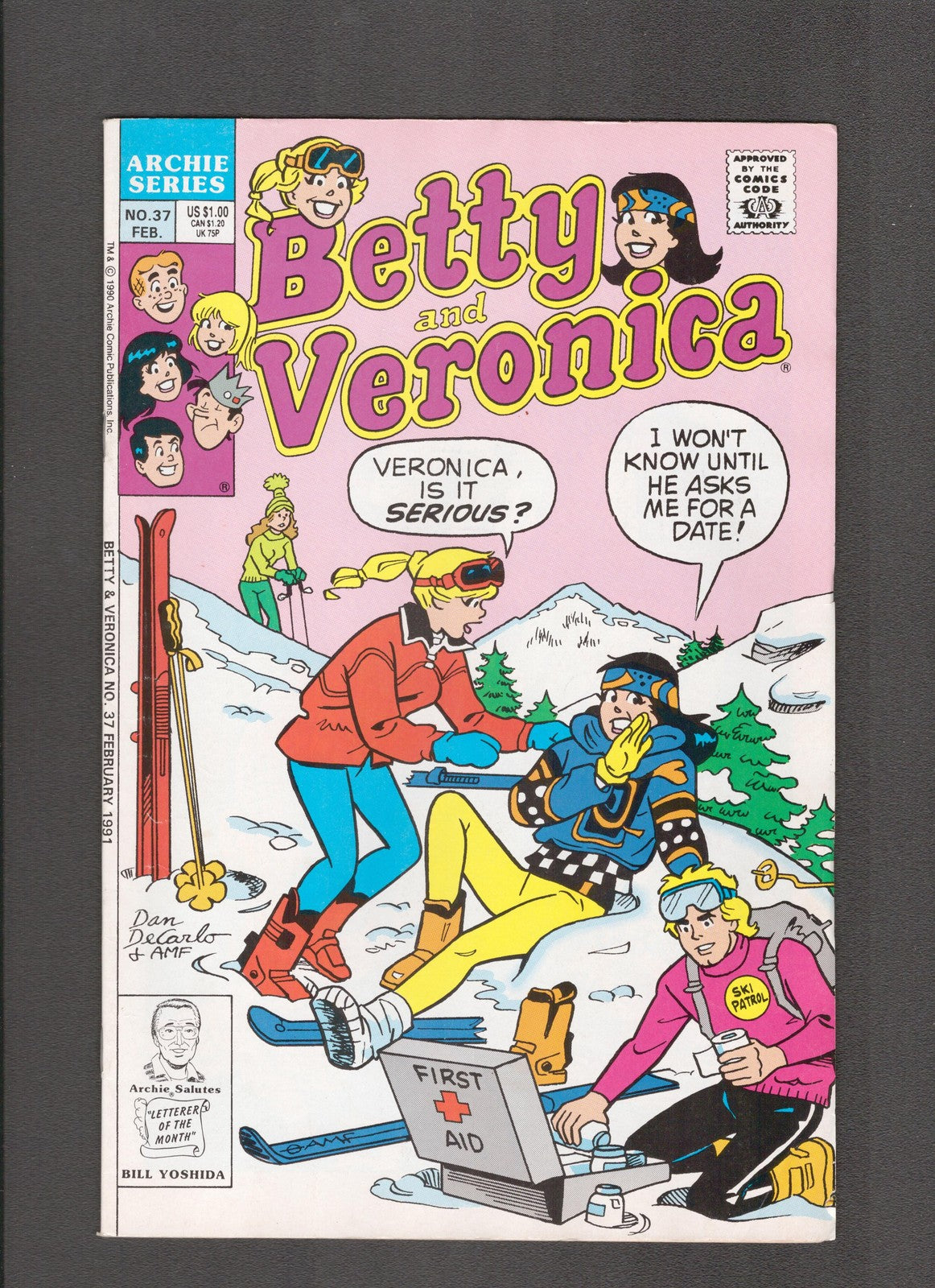 Betty and Veronica #37 (1990) Archie Comics