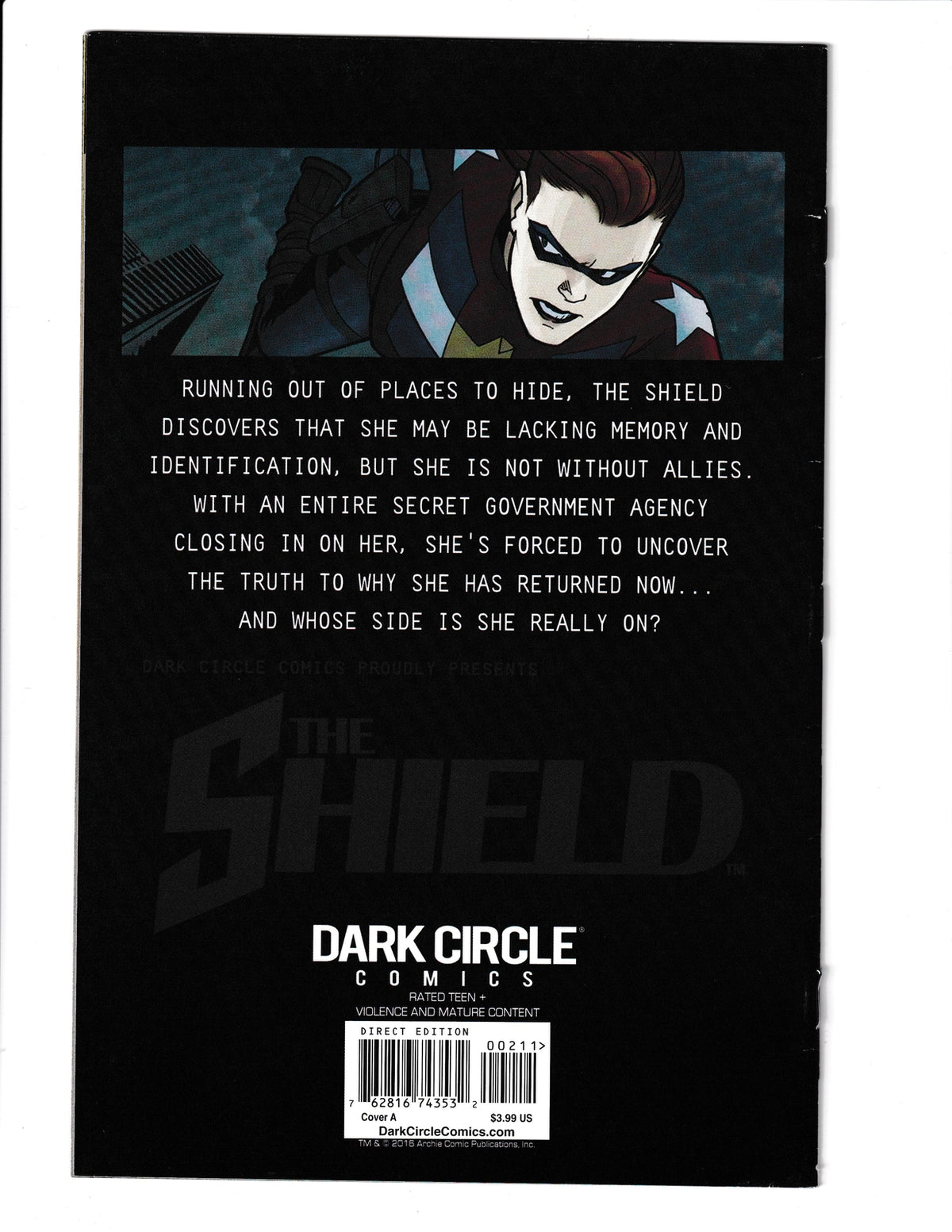 The Shield #2 (2016) Dark Circle Comics