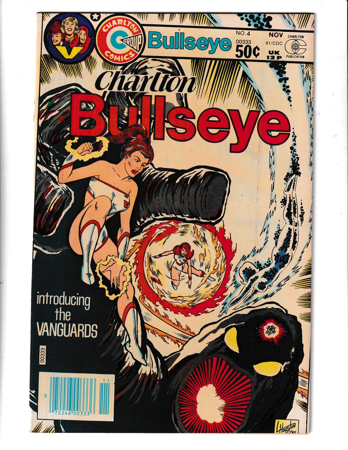 Bullseye #4 (1981) Charlton Comics SKU:2726
