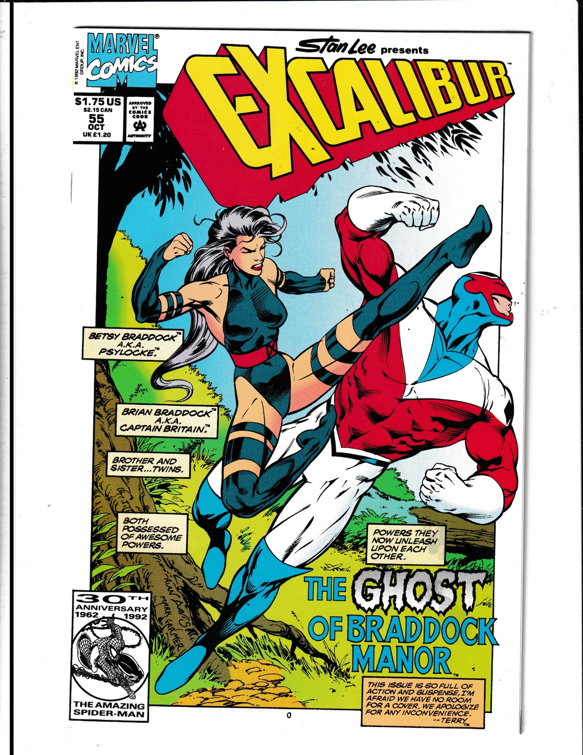Excalibur #55 (1992) HIGH GRADE Marvel Comics