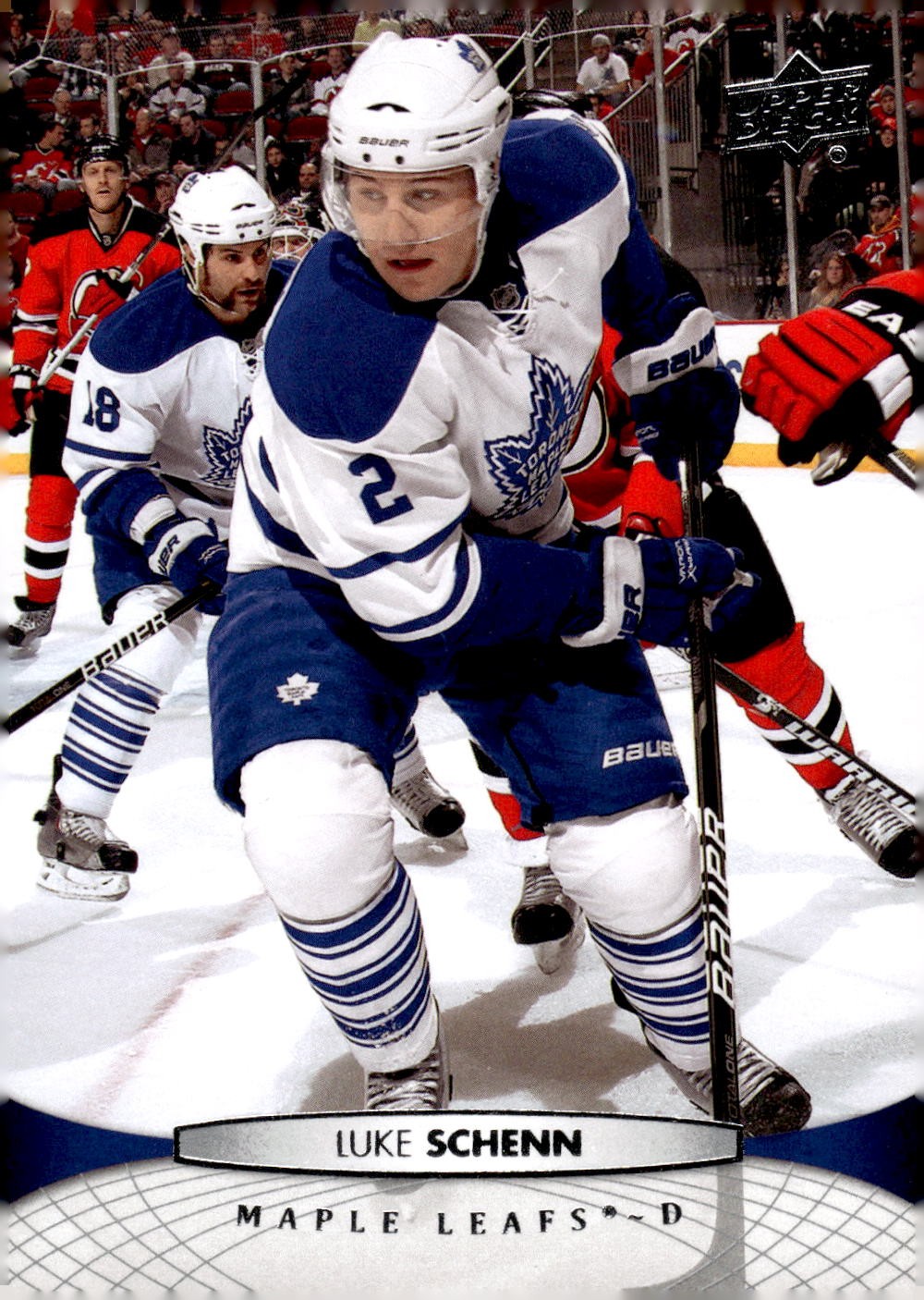 2011-12 Upper Deck #25 Luke Schenn Hockey Toronto Maple Leafs
