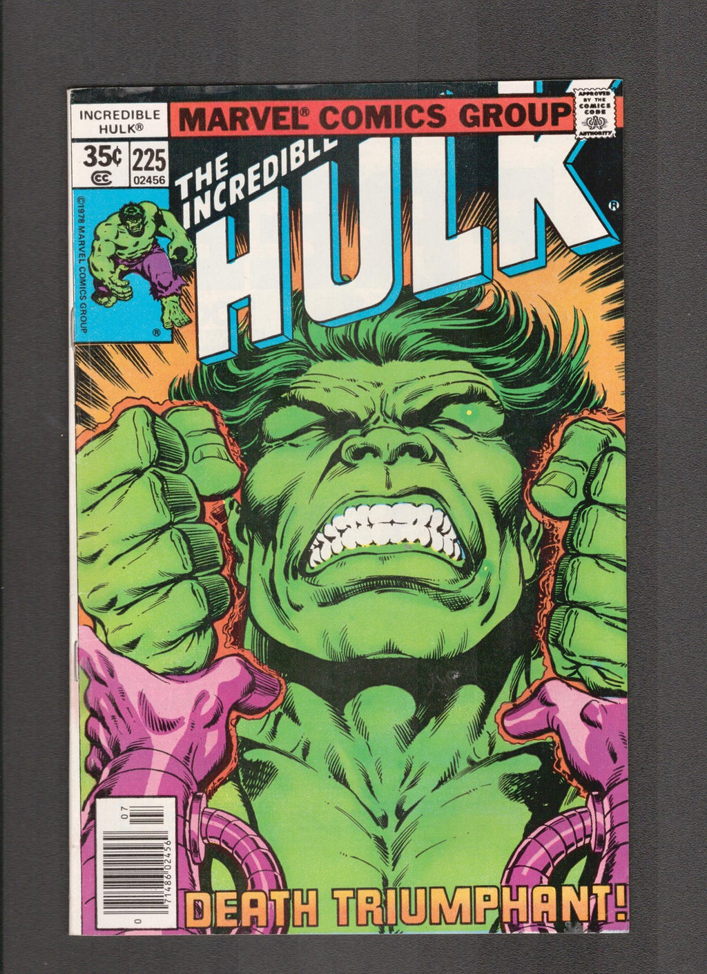 Incredible Hulk #225 (1978) Shooter - Buscema Marvel Comics