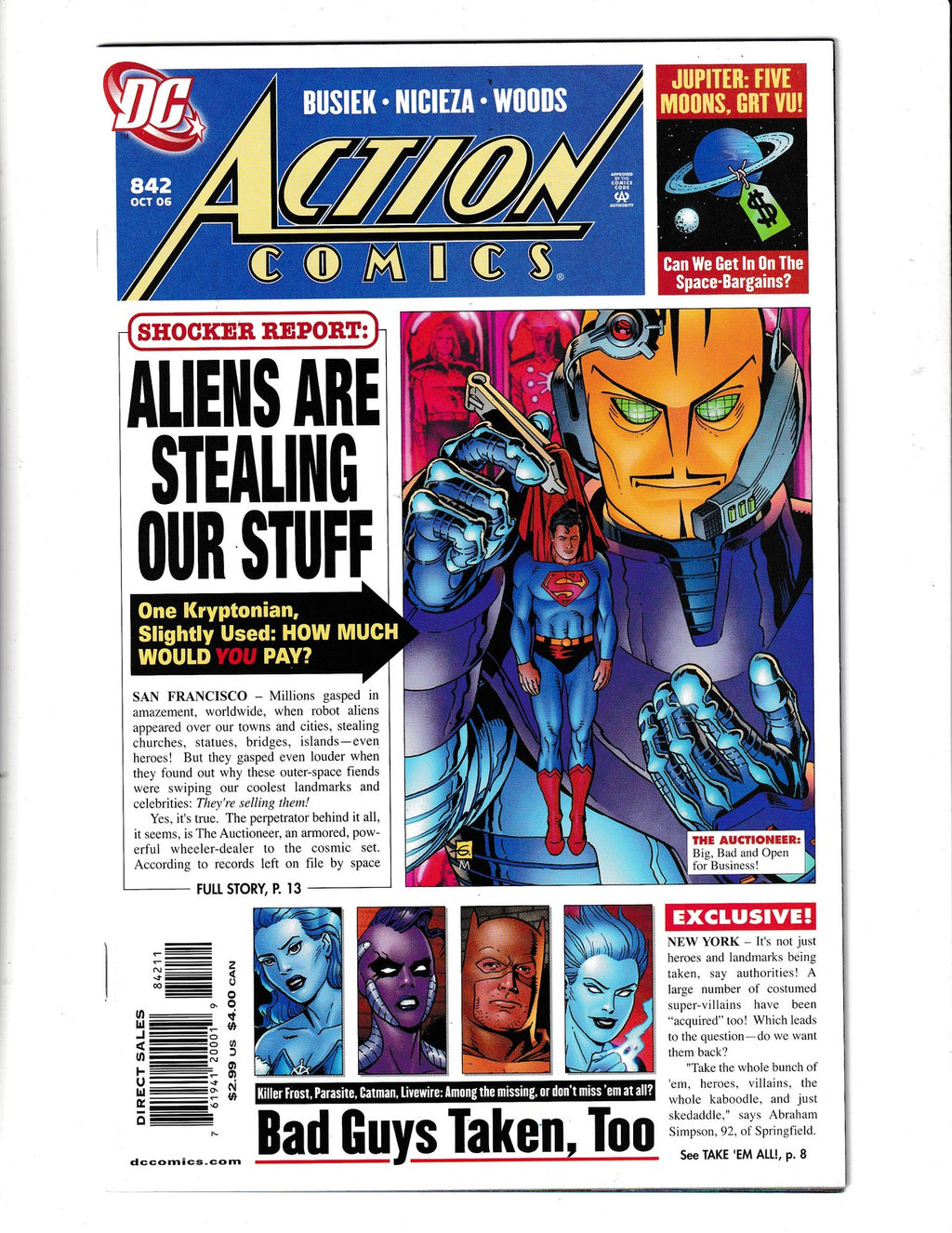 Action Comics #842 (2006) Superman DC Comics