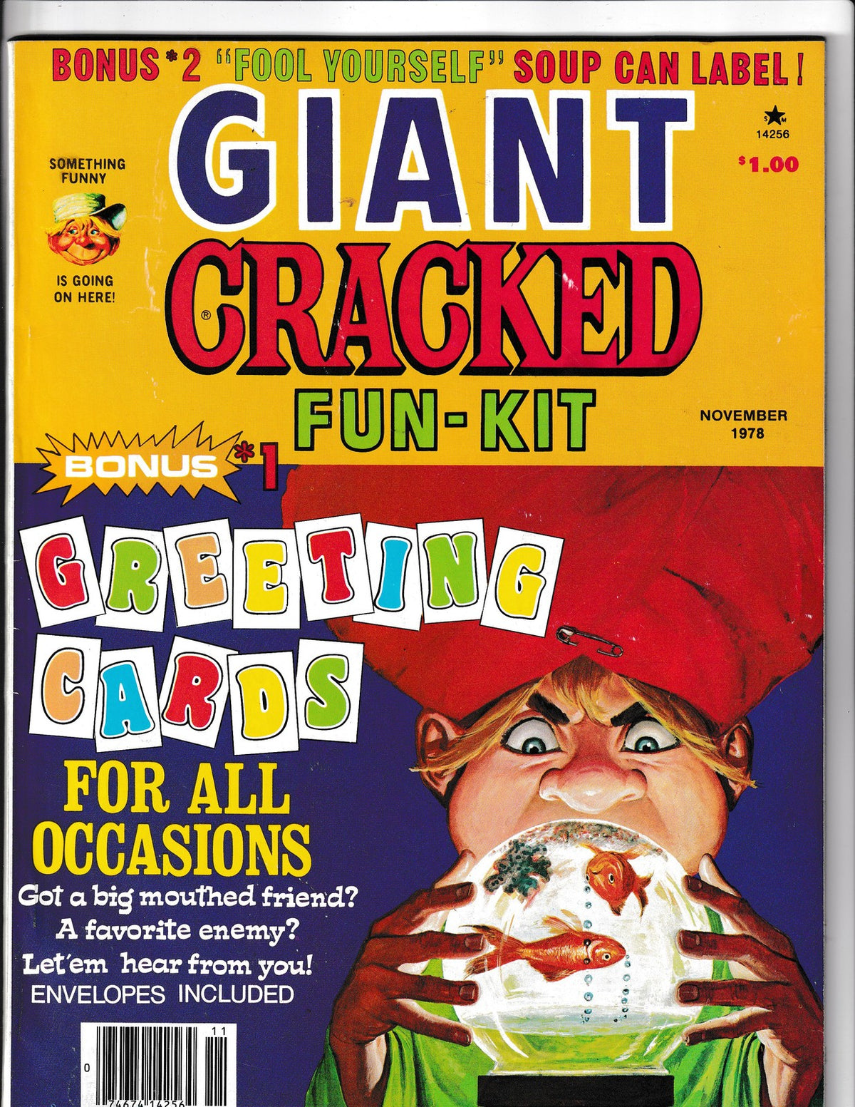Giant Cracked #18 (1978) Fun-Kit Major Magazines Comics
