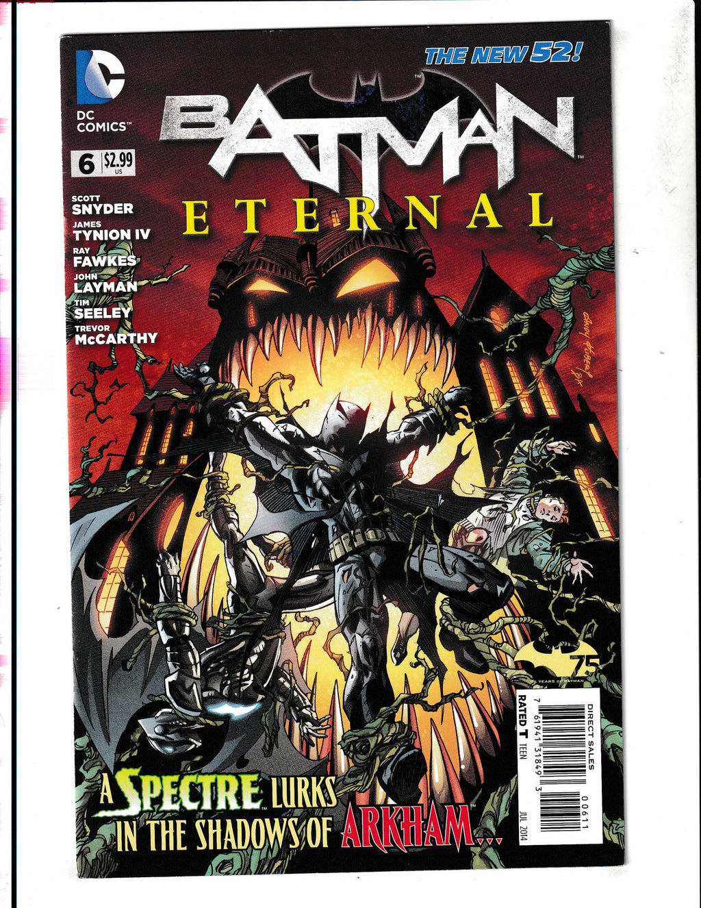 Batman: Eternal #6 (2014) Kubert/Anderson DC Comics
