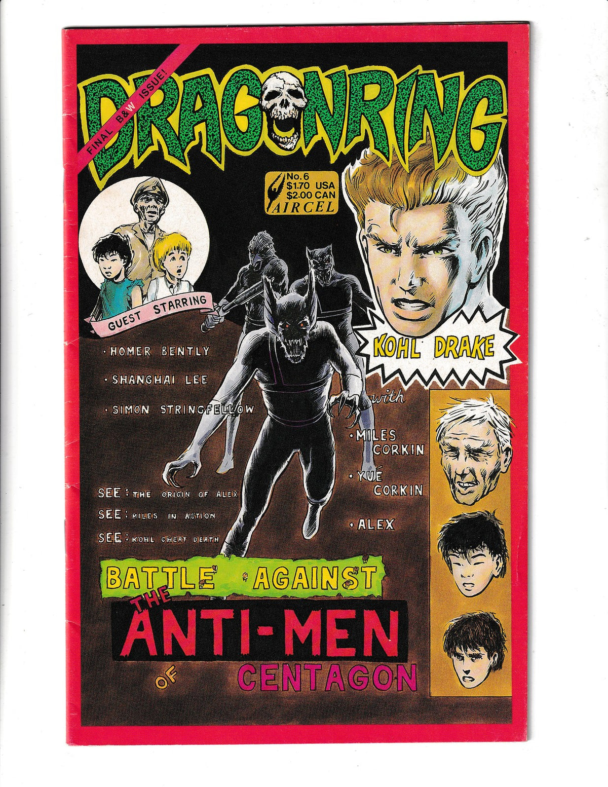Dragonring #6 (1986) Aircel Comics