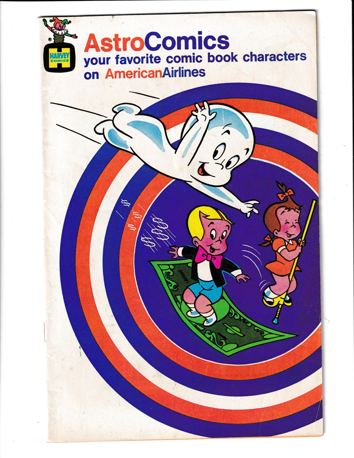Astrocomics #NN (1975) Amercian Airline Casper Harvey Comics