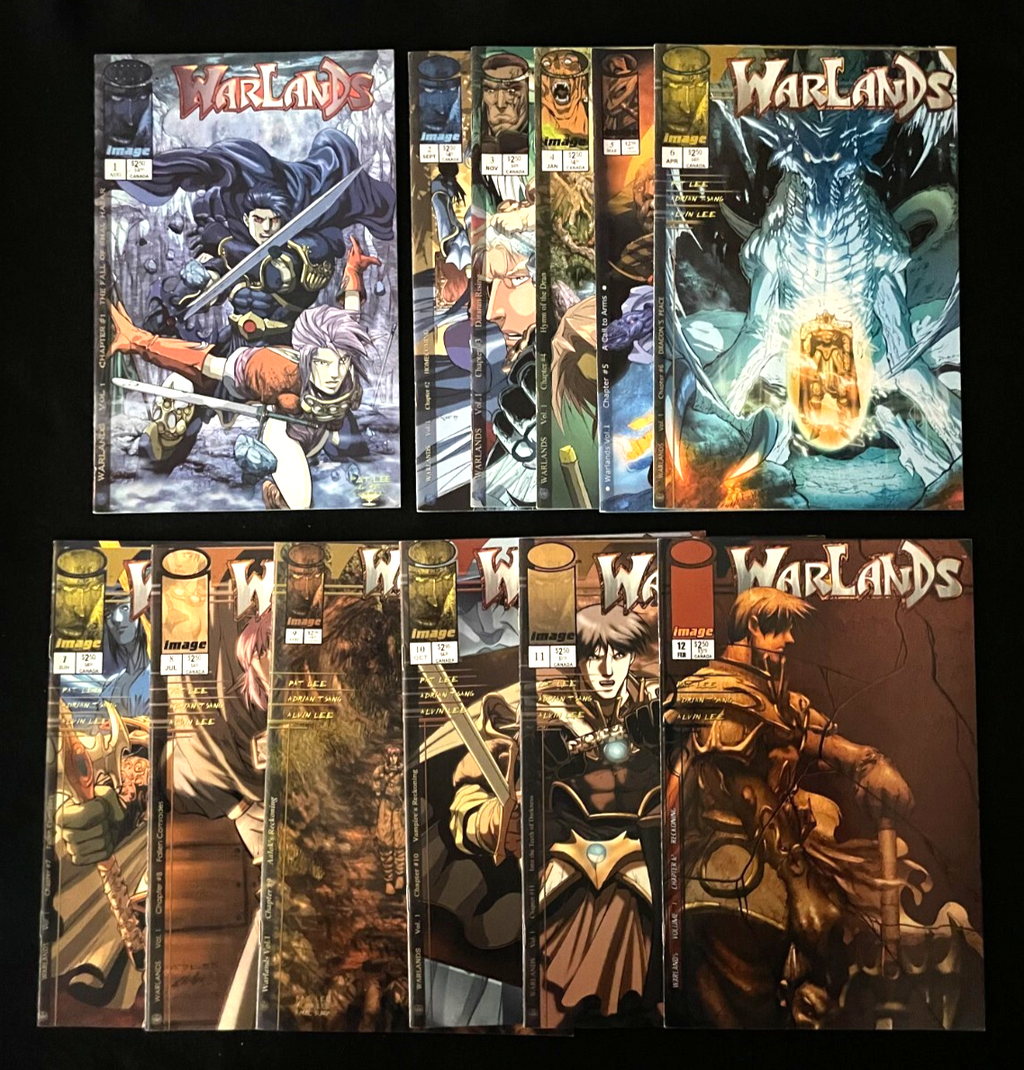 Warlands - Complete Set of 12 - #1-12 (1999-01) Image