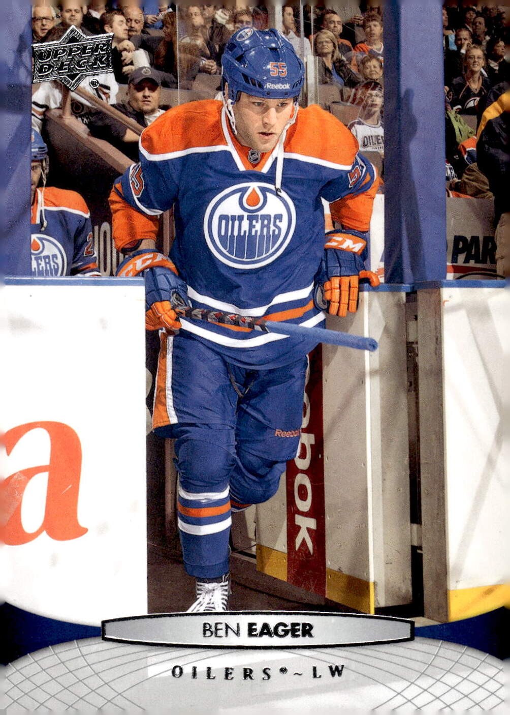 2011-12 Upper Deck #385 Ben Eager Hockey Edmonton Oilers
