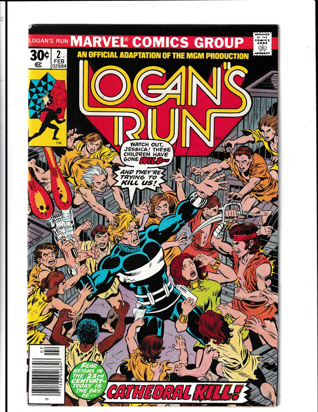 Logan's Run #2 (1977) Marvel Comics