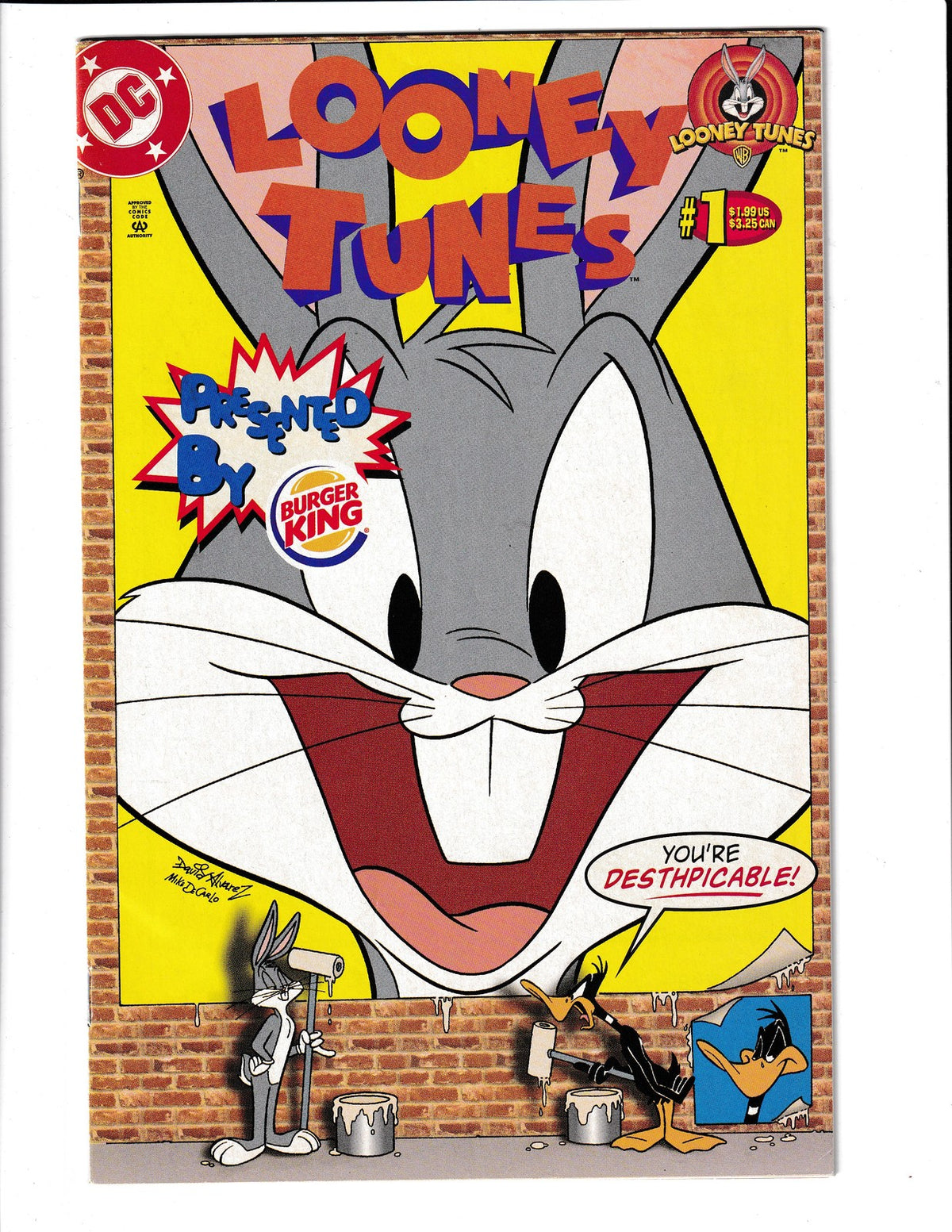 Looney Tunes: Burger King #1 (2004) Higher Grade DC Comics