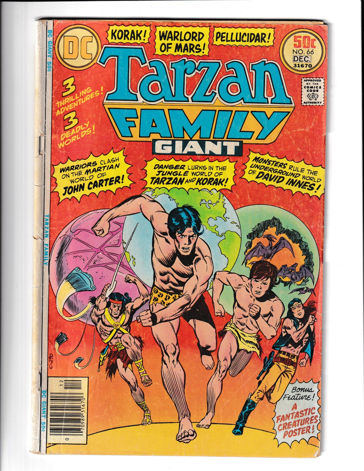 Tarzan Family #66 (1976) Giant DC Comics