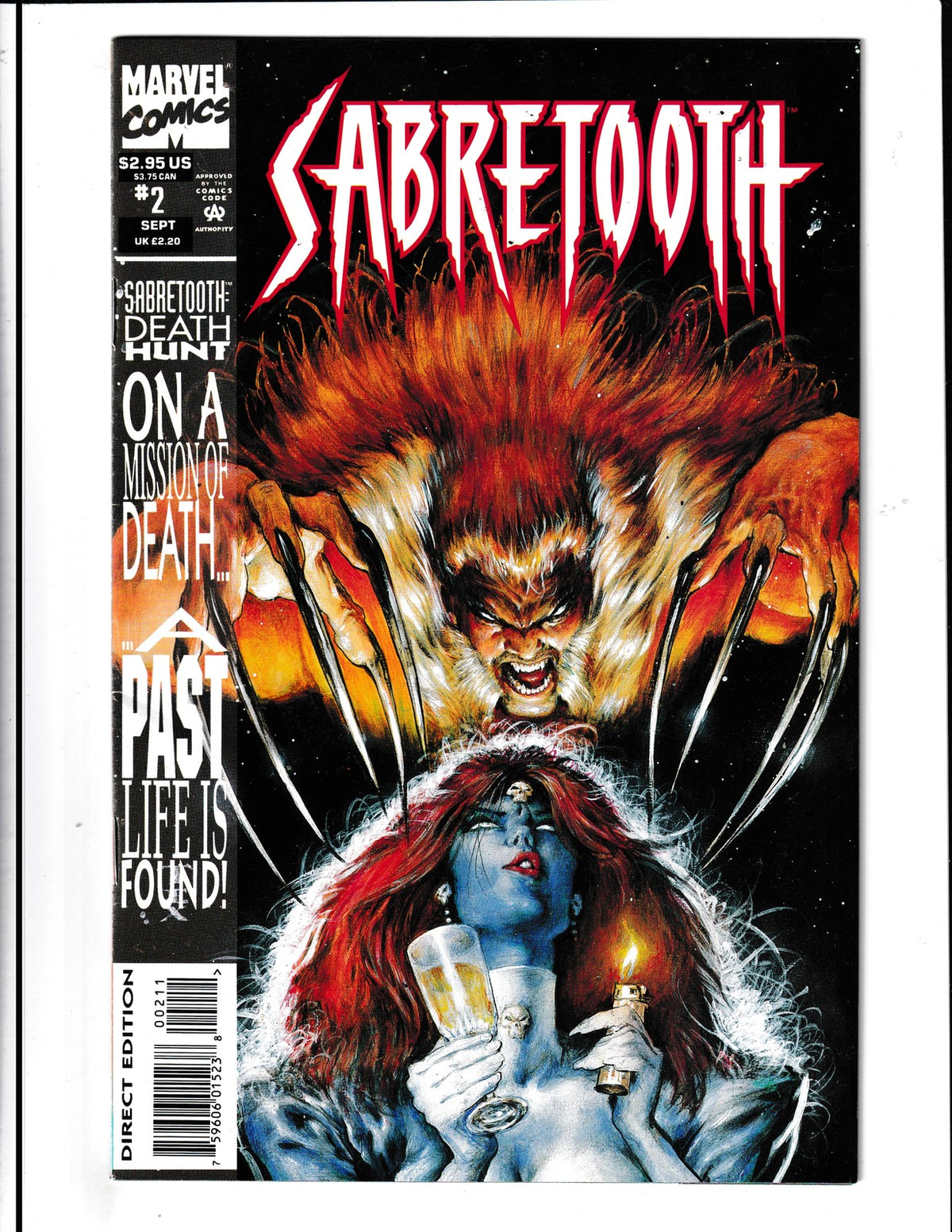 SabreTooth #2 (1993) Marvel Comics