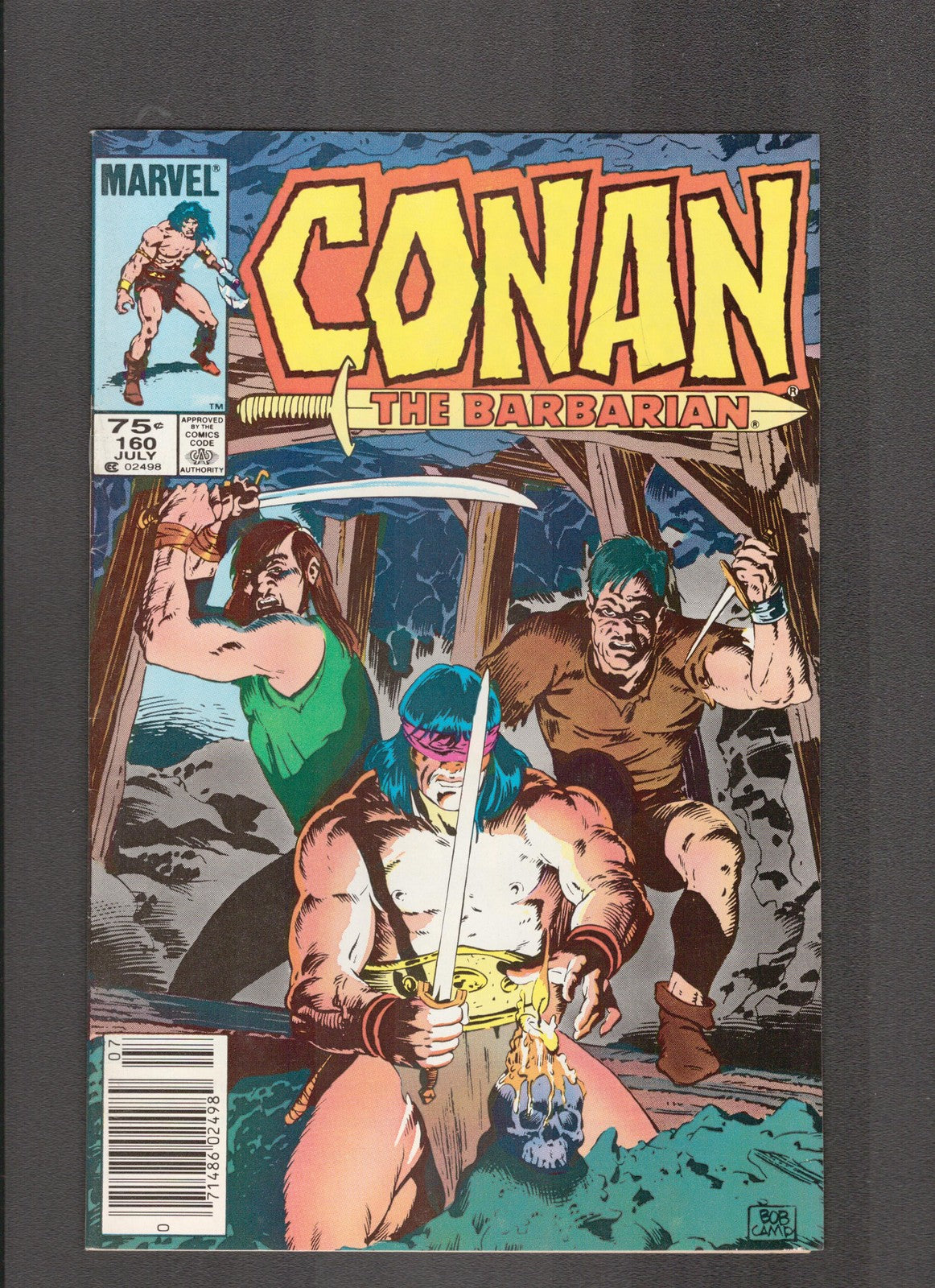 Conan the Barbarian #160 (1984) Cdn Newstand Marvel Comics
