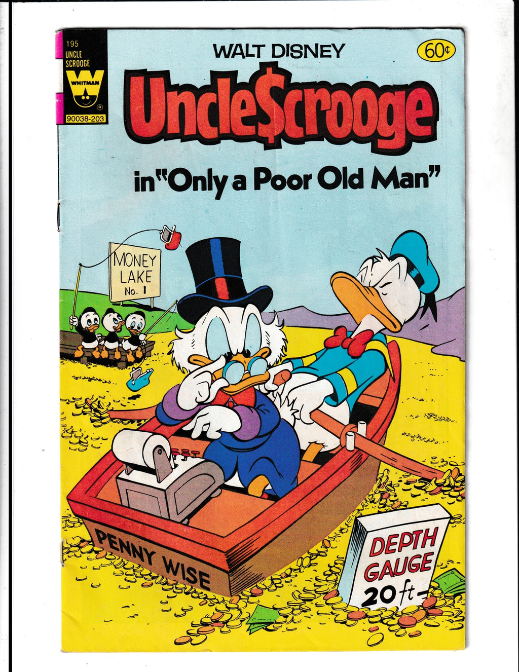 Uncle Scrooge #195 (1981) Gold Key Comics