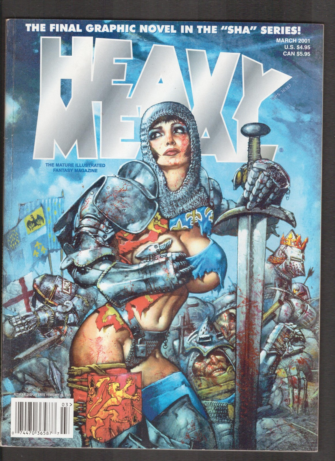 Heavy Metal #March (2001) Final In the "Sha" Magazine Comics