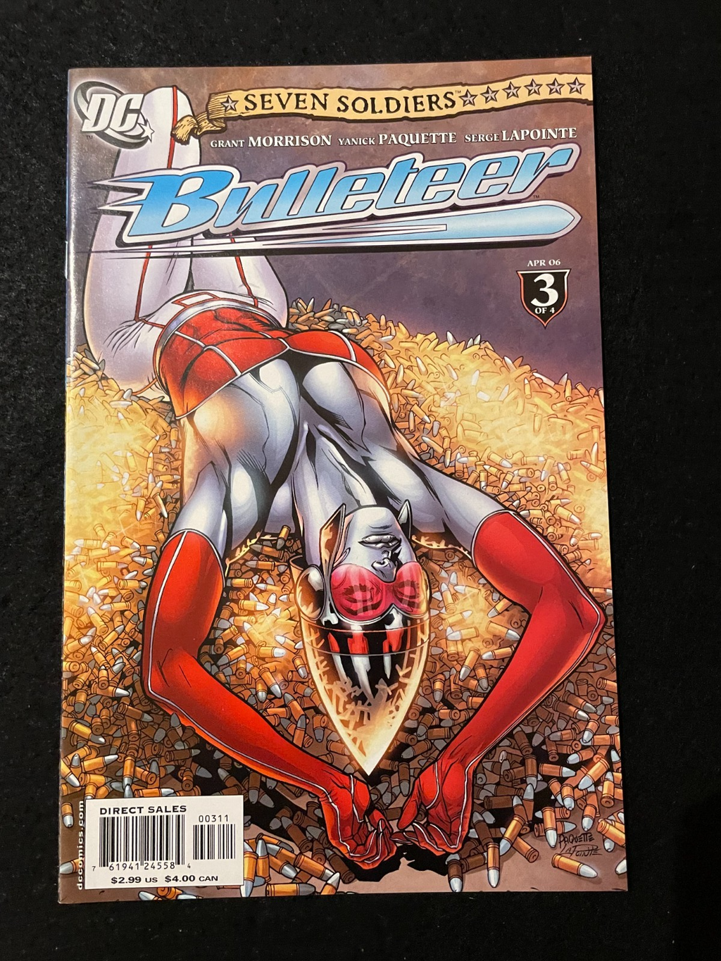 Seven Soldiers: Bulleteer - Complete Set of 4 #1-4 (2006) DC