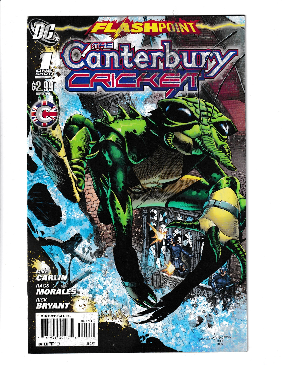 Flashpoint: Canterbury Cricket #1 (2011) DC Comics