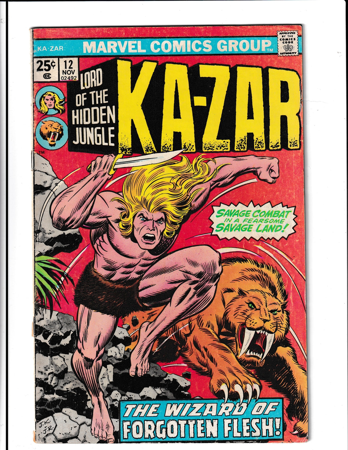 Ka-Zar #12 (1975) Marvel Comics