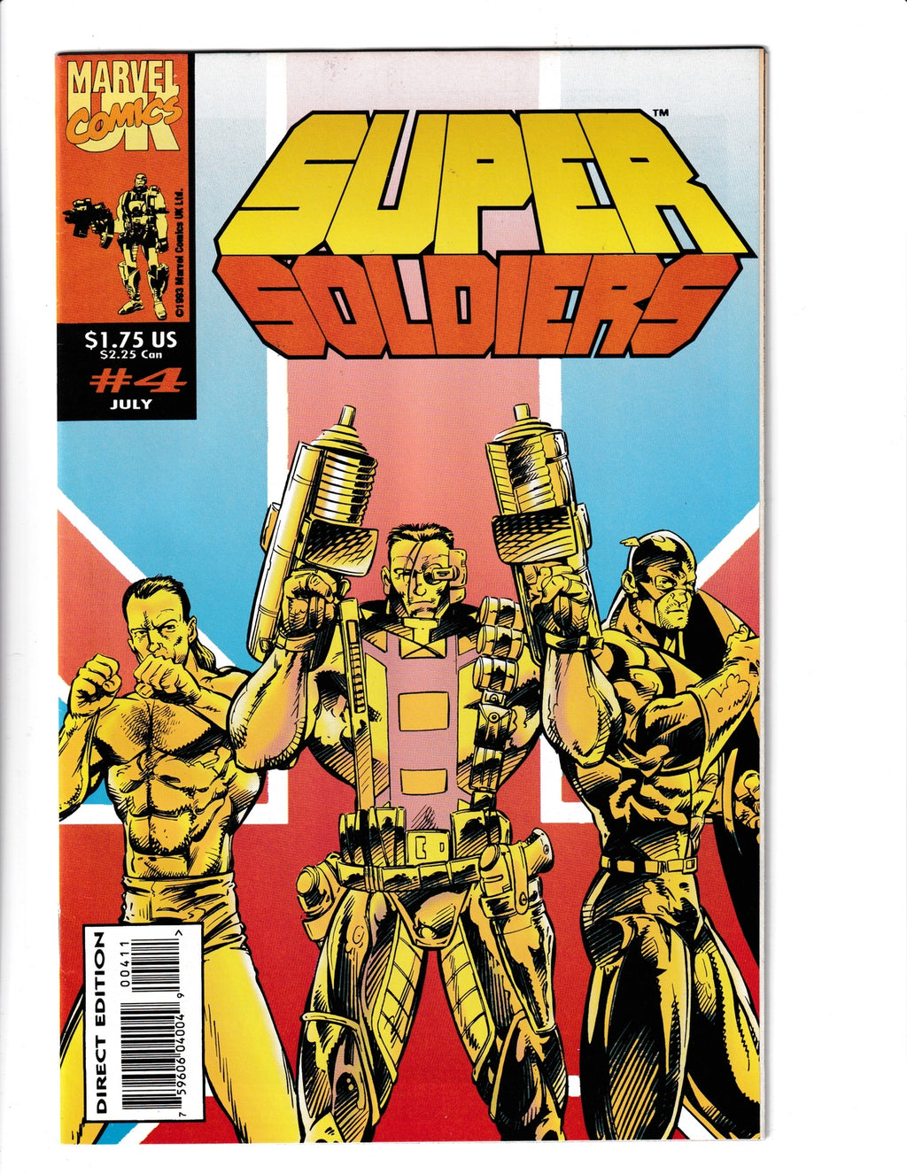 Super Soldiers #4 (1993) Marvel Comics