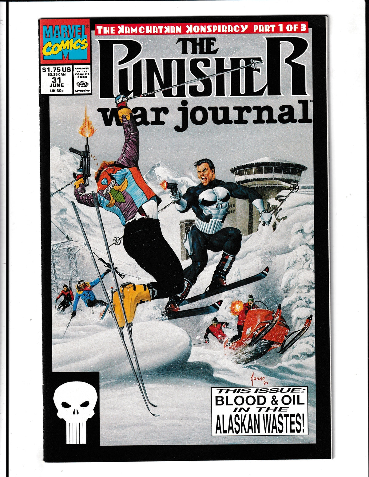 Punisher: War Journal #31 (1991) Higher Grade Marvel Comics