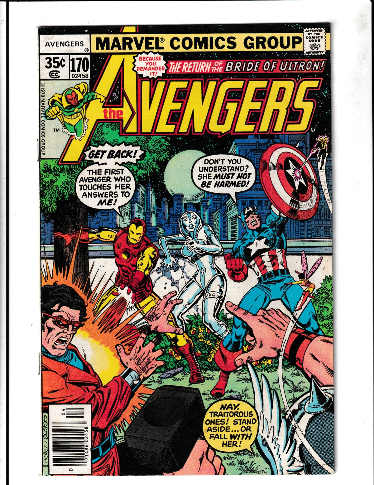 Avengers #170 (1978) Marvel Comics