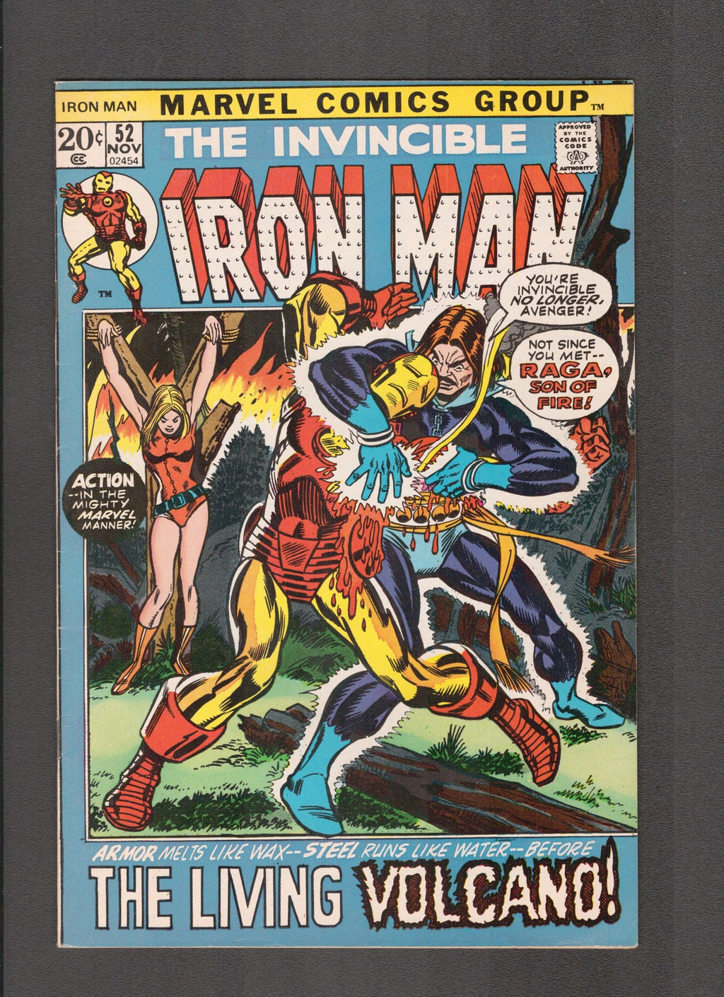 Iron Man #52 (1972) Gil Kane, Frank Giacoia Marvel Comics
