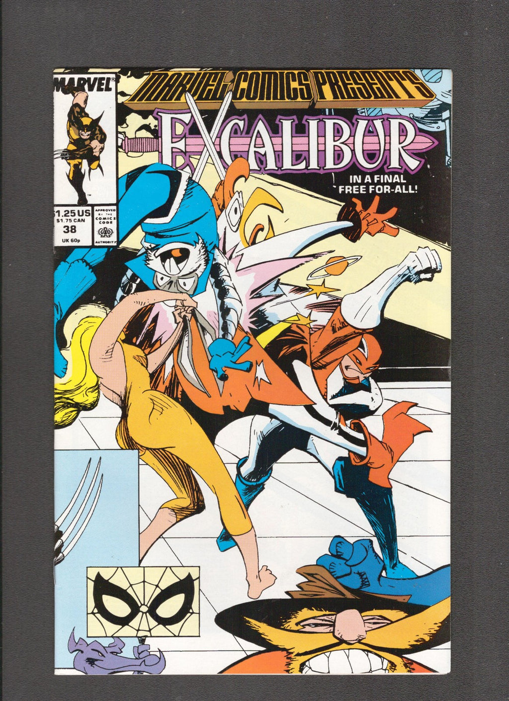 Excalibur #38 (1991) Mark Badger Marvel Comics