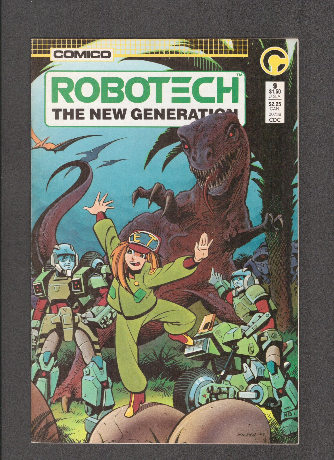 Robo-Tech: The New Generation #9 (1986) Ken Steacy Comico Comics