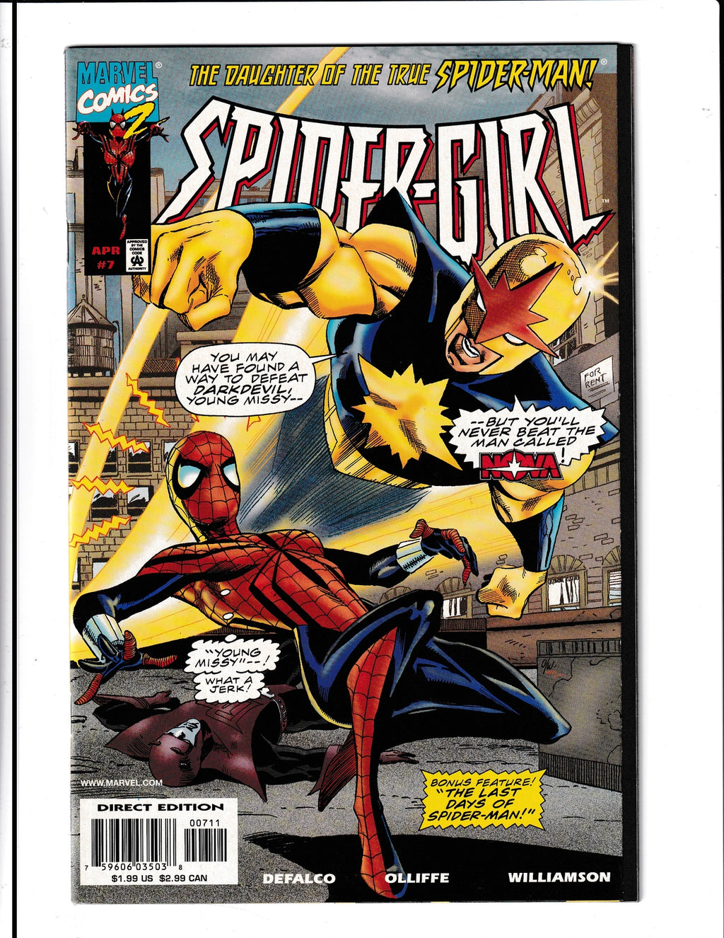 Spider-Girl #7 (1999) Marvel Comics