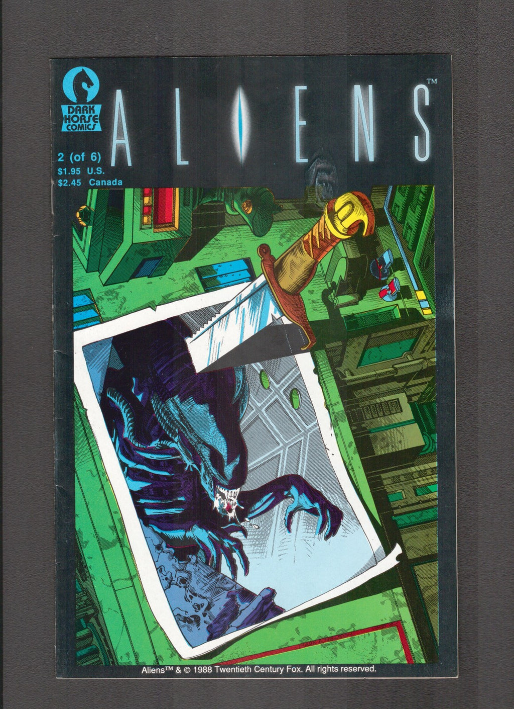 Aliens #2 (1988) 2nd Print Dark Horse Comics