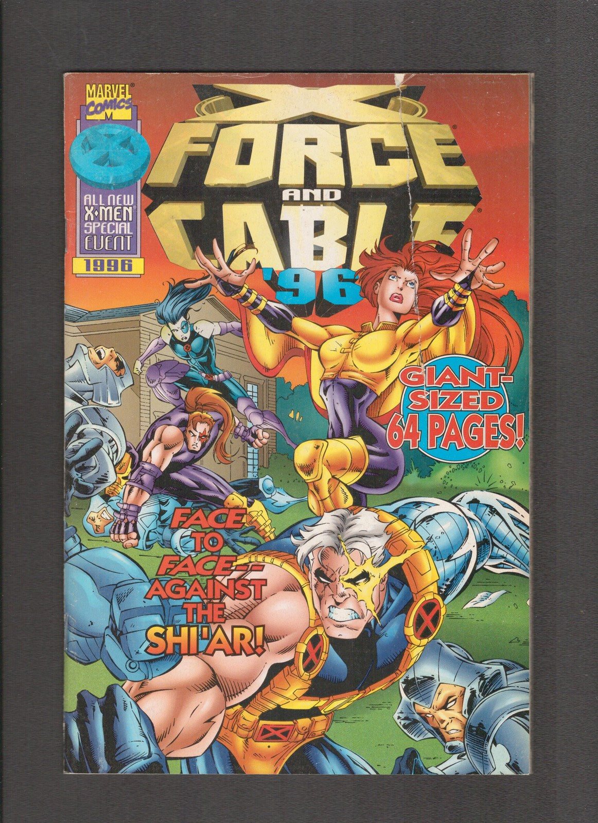 X-Force and Cable #1996 (1996) Ed Benes - Large Tear Marvel Comics