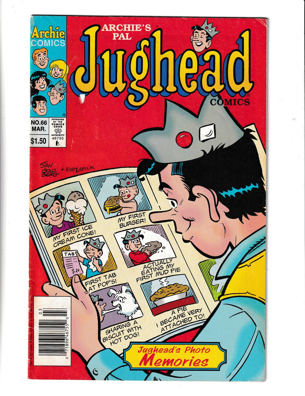 Archie's Pal Jughead #66 (1995) Archie Comics
