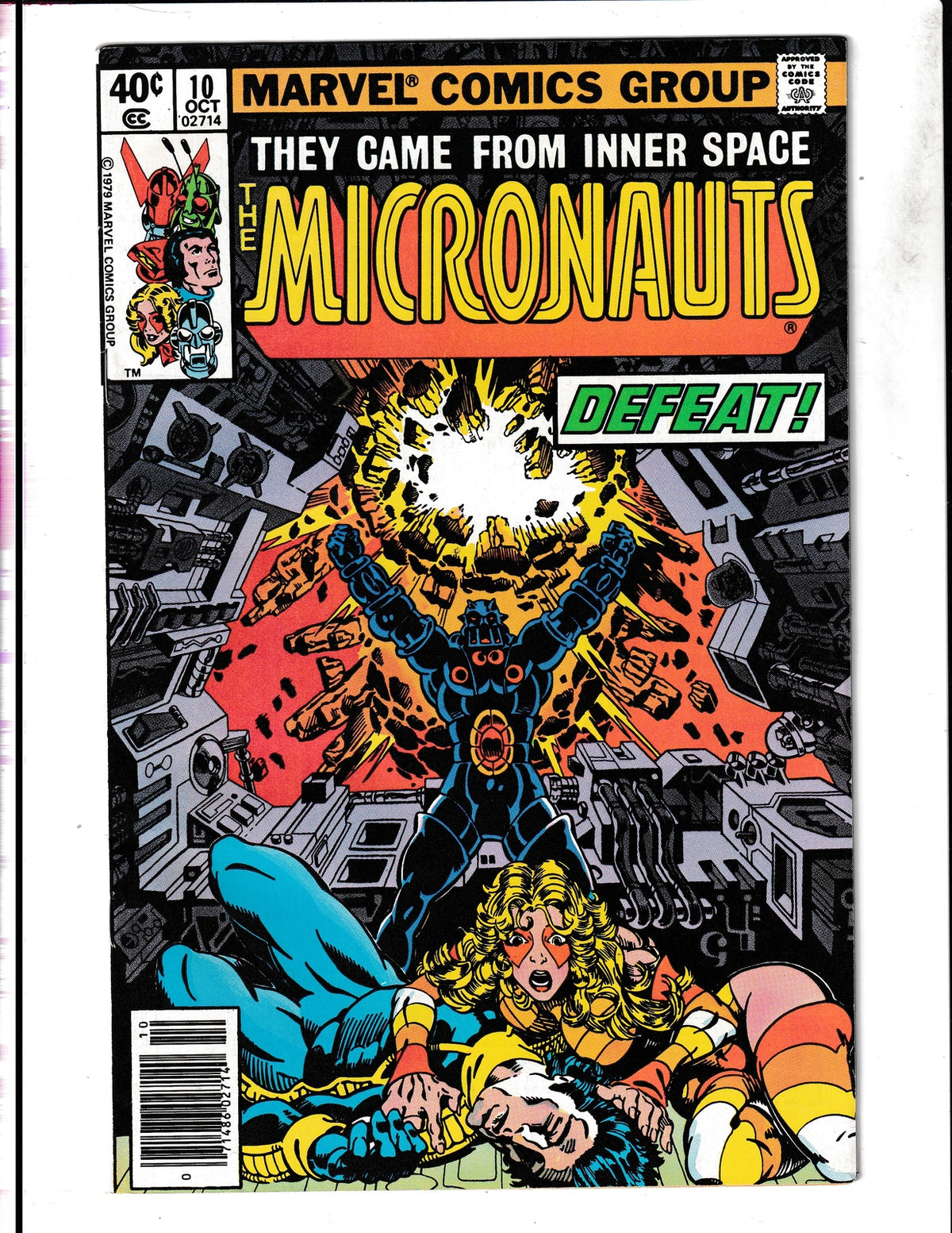 Micronauts #10 (1979) Marvel Comics SKU:1648