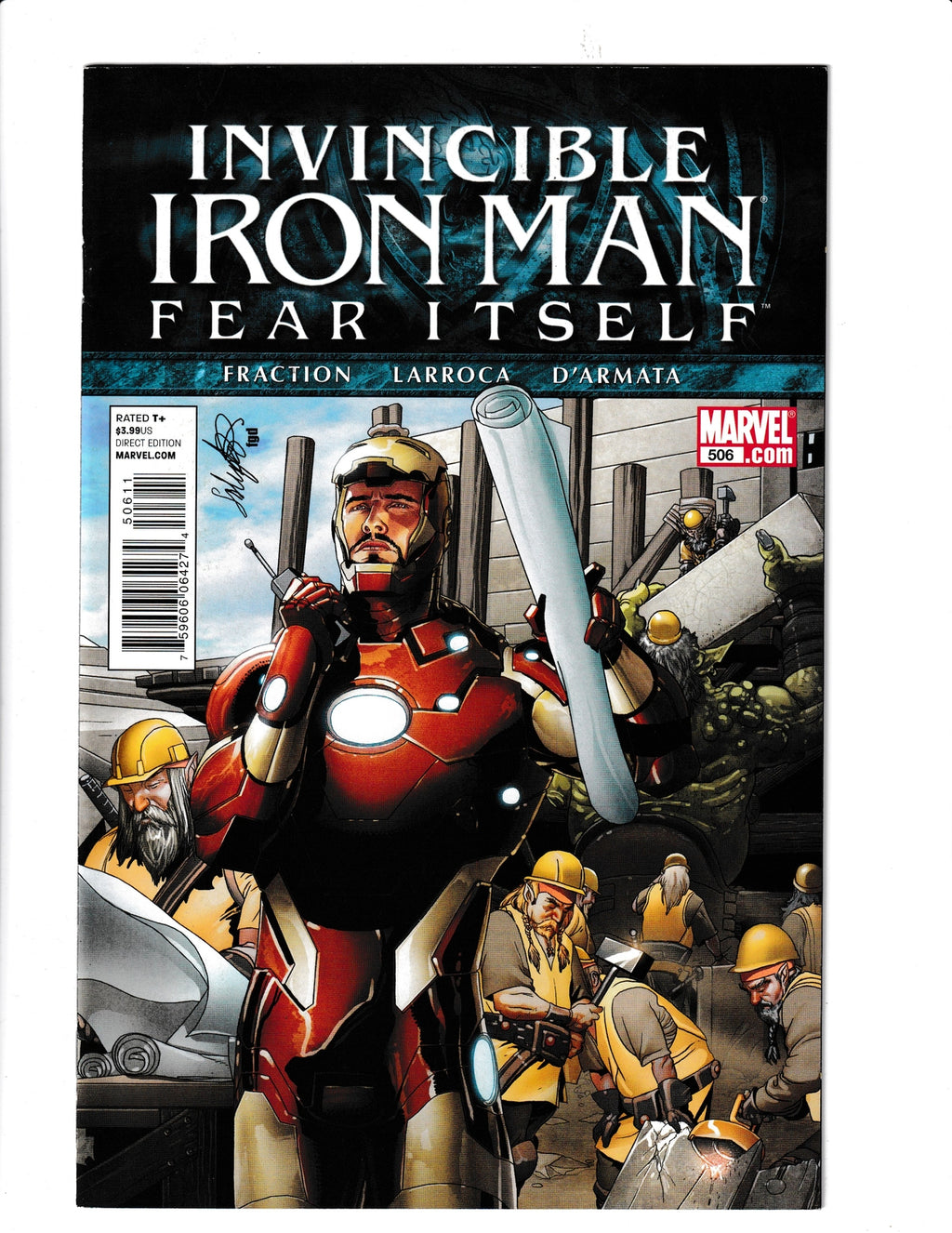 Invincible Iron Man #506 (2011) Fear Itself Marvel Comics