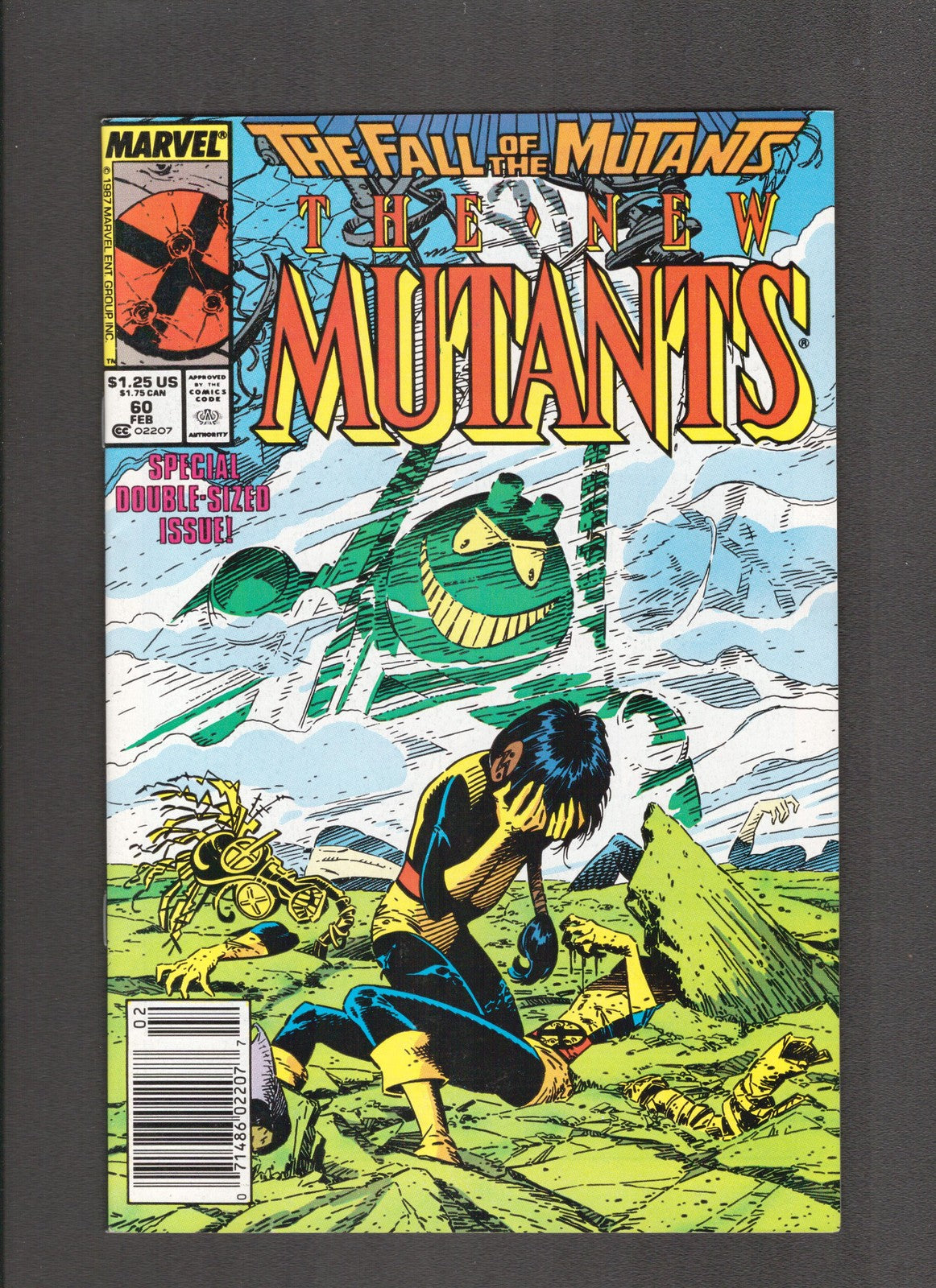 New Mutants #60 (1988) Brett Blevins Marvel Comics
