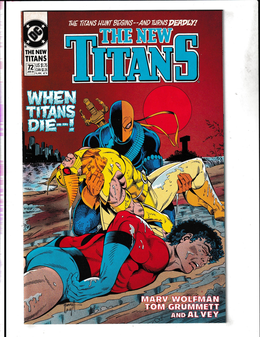 New Titans #72 (1991) DC Comics