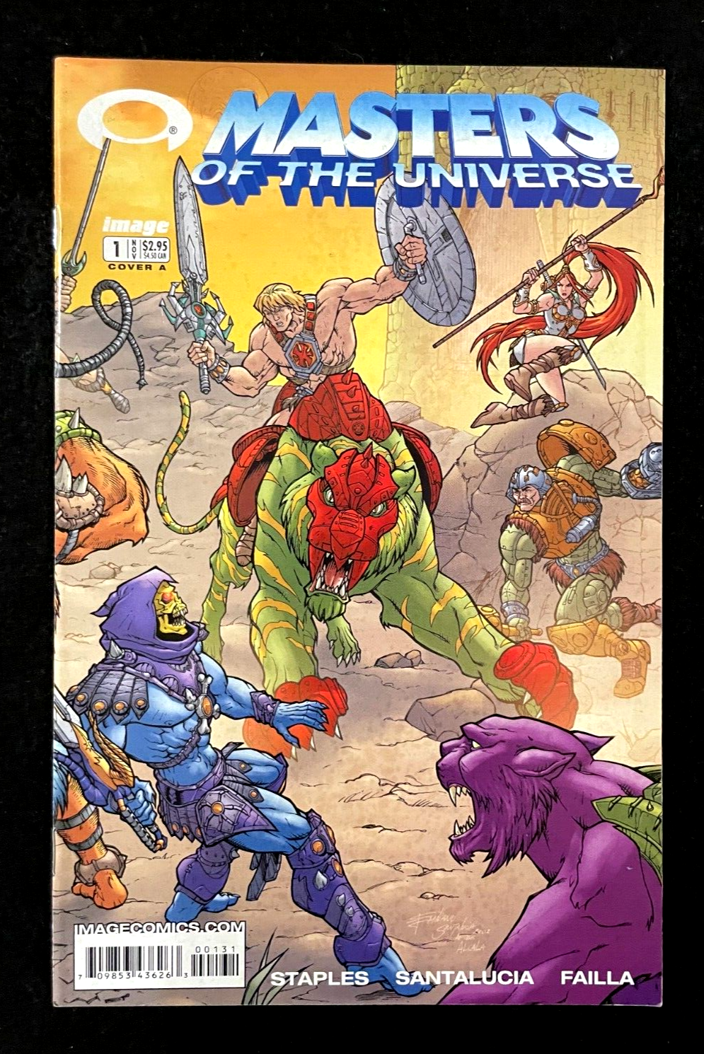 Masters of the Universe -  Set of 4 #1-4 (2 is a variant) (2002/03) Image Comics