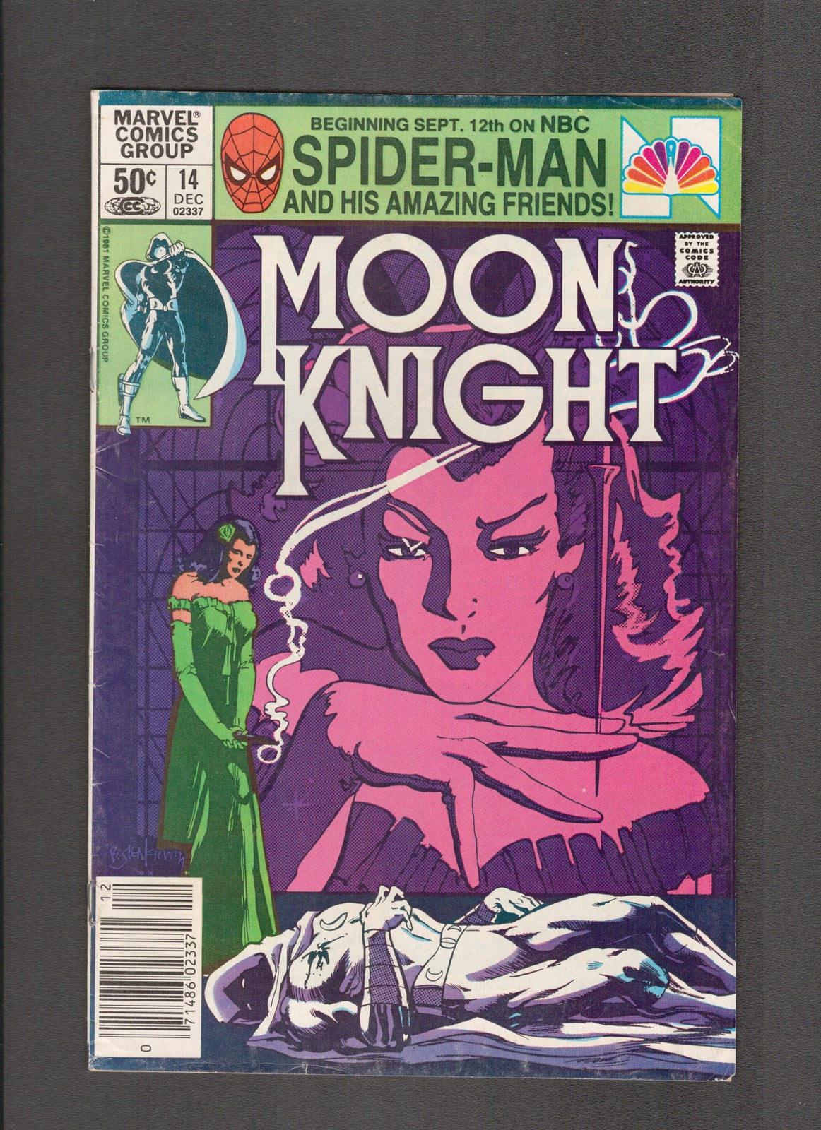 Moon Knight #14 (1981) Stained Glass Scarlet Marvel Comics