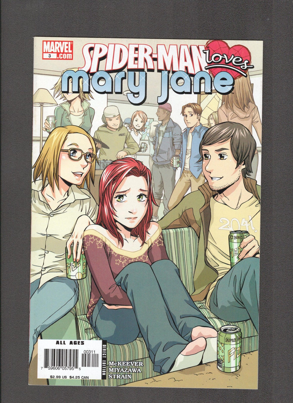 Spider-Man Loves Mary Jane #3 (2006) Christina Strain Marvel Comics