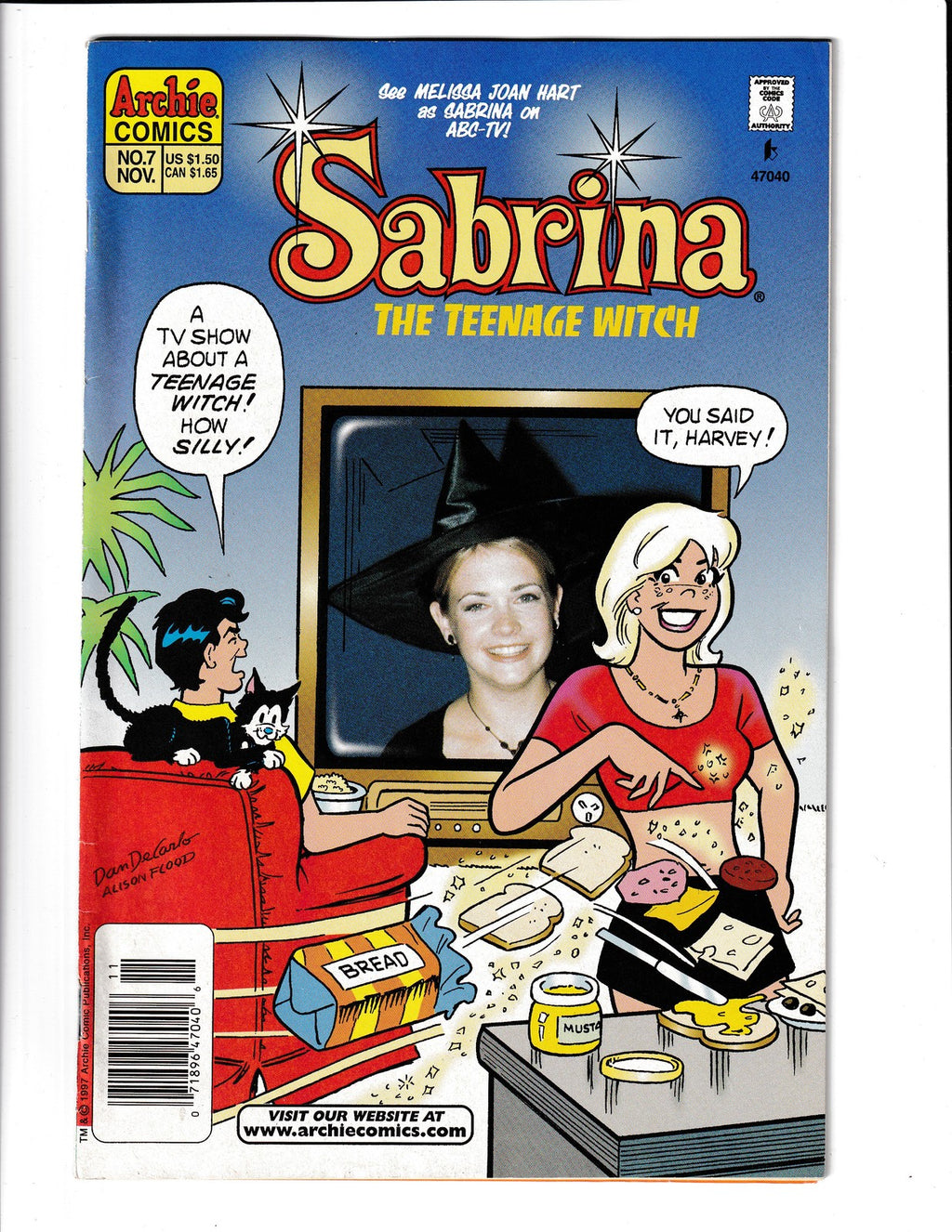 Sabrina the Teenage Witch #7 (1997) Archie Comics