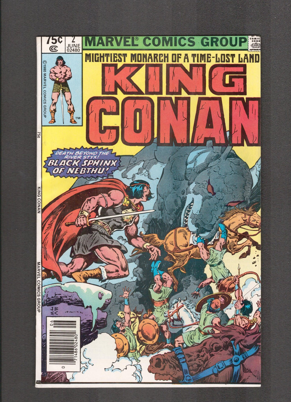 King Conan #2 (1980) John Buscema, Roy Thomas, Ernie Chan Marvel Comics