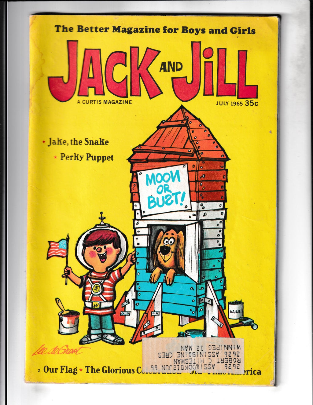 Jack and Jill Magazine #8 (1965) Vol 27 Curtis Comics