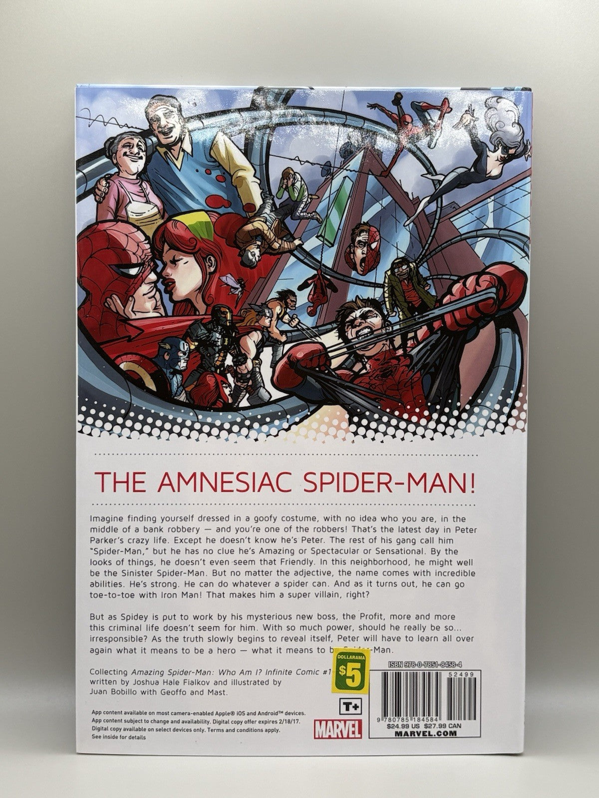 Amazing Spider-Man: Who Am I? (2015) Hardcover Fialkov Bobillo Marvel Comics
